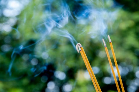 Incense sticks, Wat Phnom, Phnom  Penh