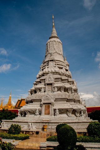 Silver pagoda,, Royal Palace, Phnom Penh