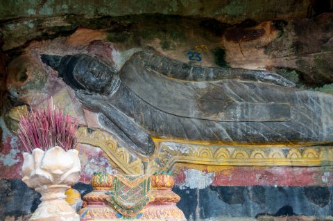 Reclining Buddha, Phnom Santuk