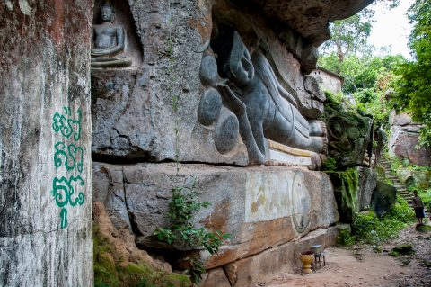 Reclining Buddha, Phnom Santuk