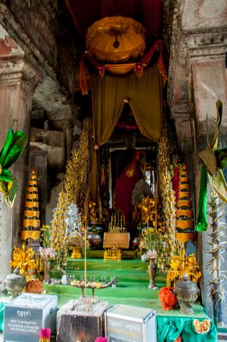 Offerings in Angkor Wat