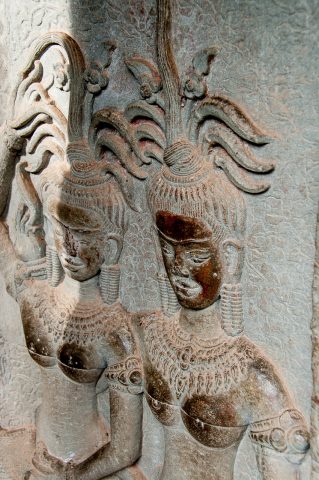 Bas relief of Mahabharata, Angkor Wat