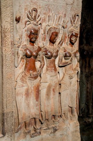 Bas relief of Mahabharata, Angkor Wat