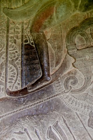 Bas relief of Mahabharata, Angkor Wat