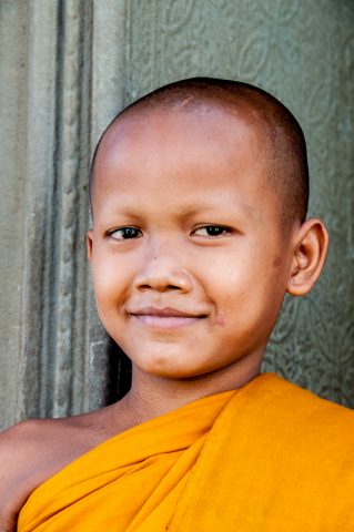 Monk, Angkor Wat