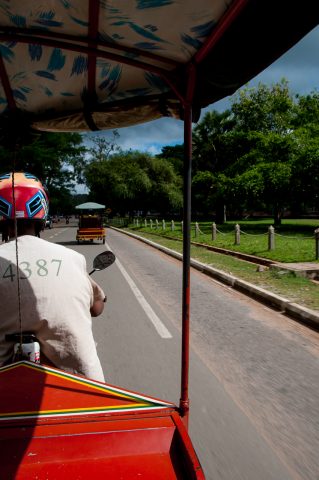 driving in Siem Reap