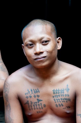 Monk at Temple near Siem Reap