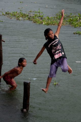 Floating village, Tonle Sap Lake, near Siem Reap