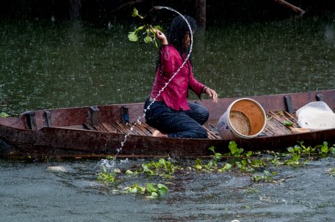 Floating village, Tonle Sap Lake, near Siem Reap