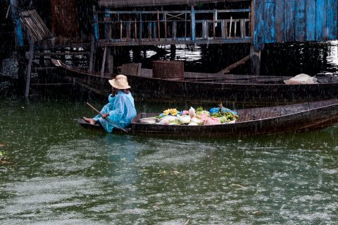 Floating village, Tonle Sap Lake, near Siem Reap