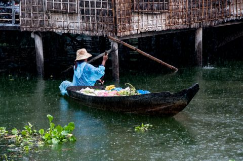 Floating village, Tonle Sap Lake, near Siem Reap