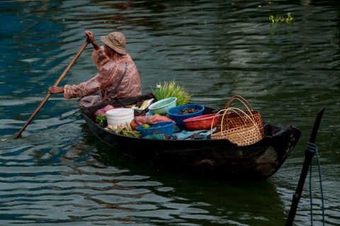 Floating village, Tonle Sap Lake, near Siem Reap