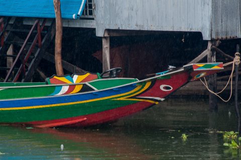 Floating village, Tonle Sap Lake, near Siem Reap
