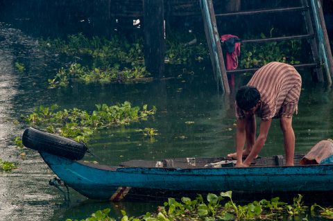 Floating village, Tonle Sap Lake, near Siem Reap