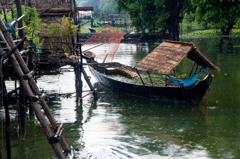 Floating village, Tonle Sap Lake, near Siem Reap