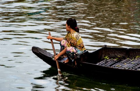 Floating village, Tonle Sap Lake, near Siem Reap