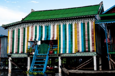Floating village, Tonle Sap Lake, near Siem Reap