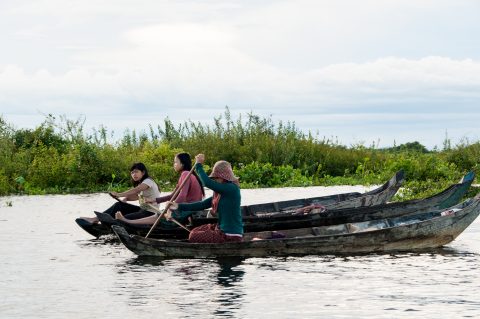 On Tonle Sap Lake, near Siem Reap