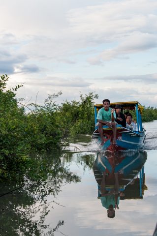 On Tonle Sap Lake, near Siem Reap