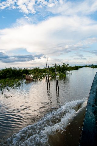 On Tonle Sap Lake, near Siem Reap
