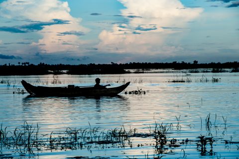 On Tonle Sap Lake, near Siem Reap