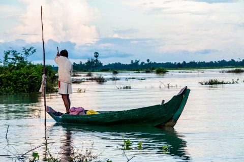 On Tonle Sap Lake, near Siem Reap