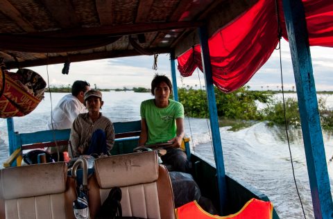 On Tonle Sap Lake, near Siem Reap