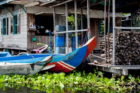 Floating village, Tonle Sap Lake, near Siem Reap