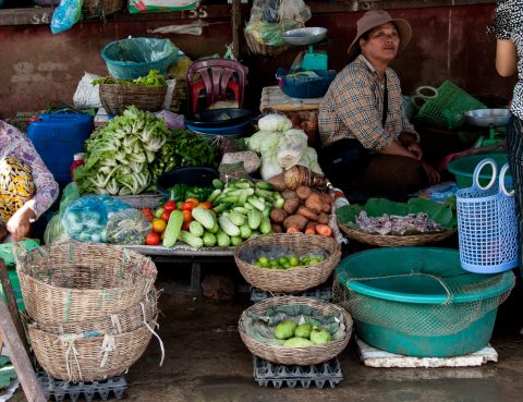 Market, Battambang