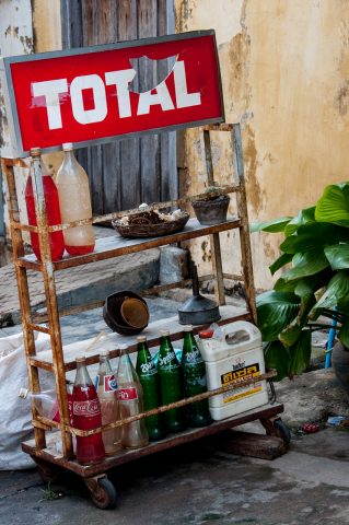 Petrol for sale, Battambang