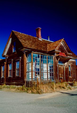 J S Cain House, Bodie Ghost Town, Cal (1999)