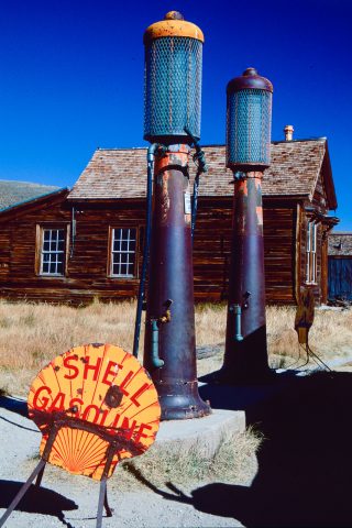 Gas station, Bodie Ghost Town, Cal (1999)