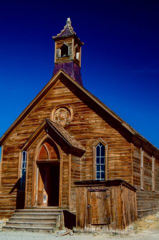 Methodist church, Bodie Ghost Town, Cal (1999)