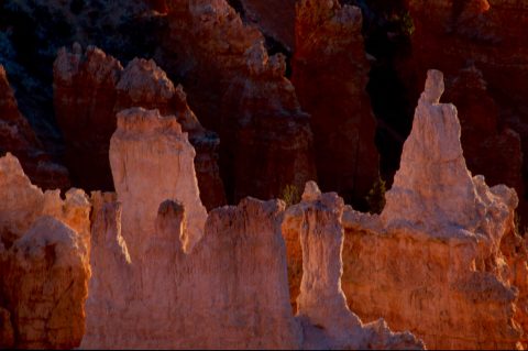 Victoria Hoodoo at sunrise, Bryce Canyon Utah (2004)
