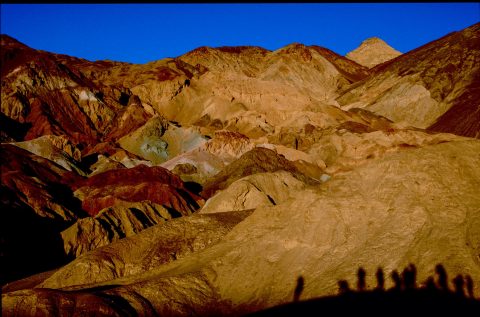 Sunset at Artists Palette, Death Valley, CA (1999)