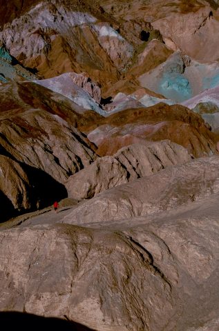 Sunset at Artists Palette, Death Valley, CA (1999)