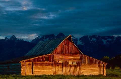 Sunrise, Moulton Barn, Grand Tetons, Wyoming (2000)