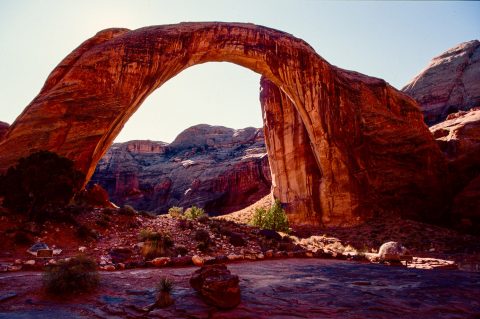 Rainbow Natural Bridge, Lake Powell, Utah (1996)