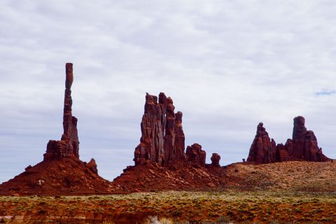 Totem Pole group, Monument Valley, Utah (2004)