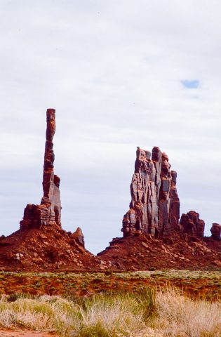 Totem Pole group, Monument Valley, Utah (2004)