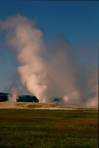 Clepysdra Geyser, Lower Geyser Basin, Yellowstone WY (2000)