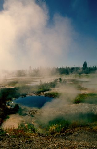 Excelsior Geyser, Midway Basin, Yellowstone WY (2000)