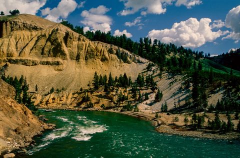 Yellowstone River, Yellowstone Canyon, WY (2000)