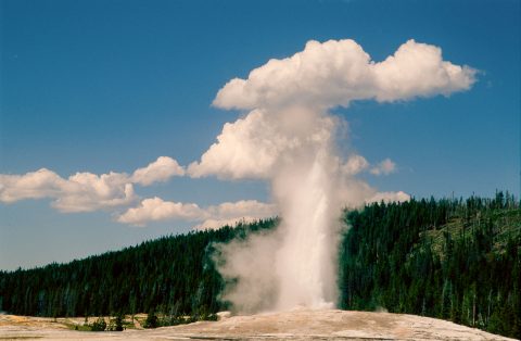 Old Faithful, Upper Geyser Basin, Yellowstone WY (2000)