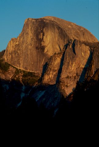Half Dome from Cook's Meadows, Yosemite (1999)