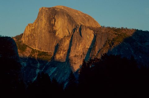 Half Dome from Cook's Meadows, Yosemite (1999)