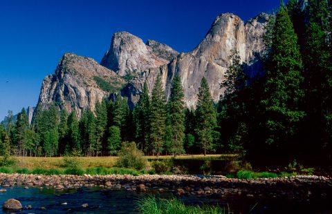 Cathedral Rocks, River Merced, Yosemite (1999)