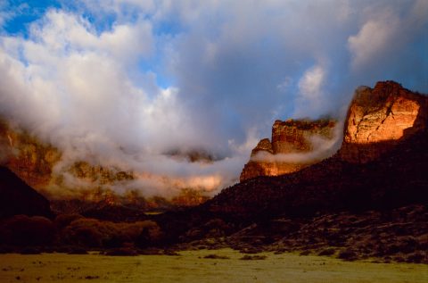 Zion Canyon sunrise, Utah (2004)